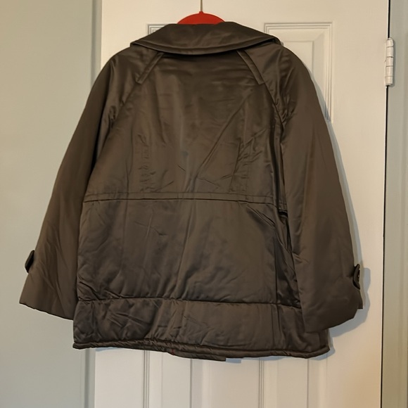 NWT Marc by Marc Jacobs 3/4 sleeve satin puffer double breasted jacket - Picture 8 of 9